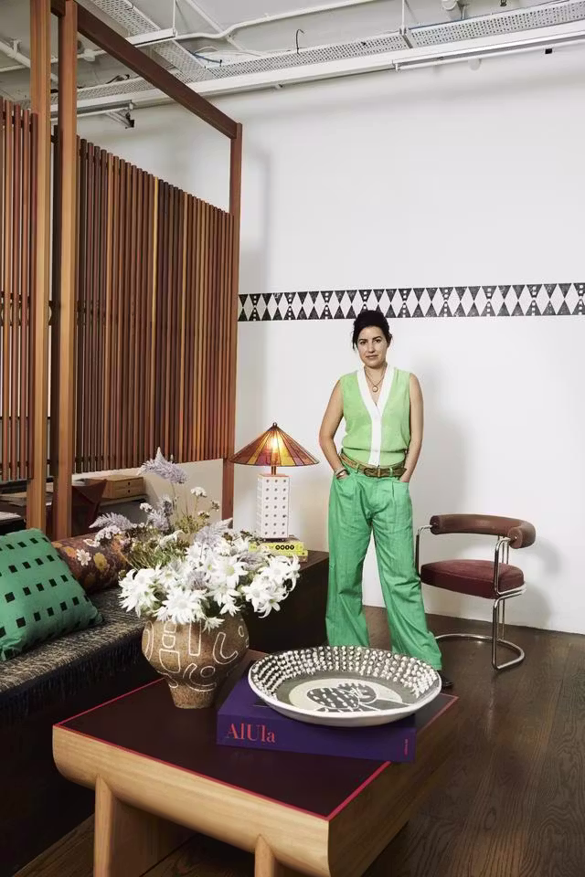 Yasmin in her Redfern studio. Photography Kristina Soljo